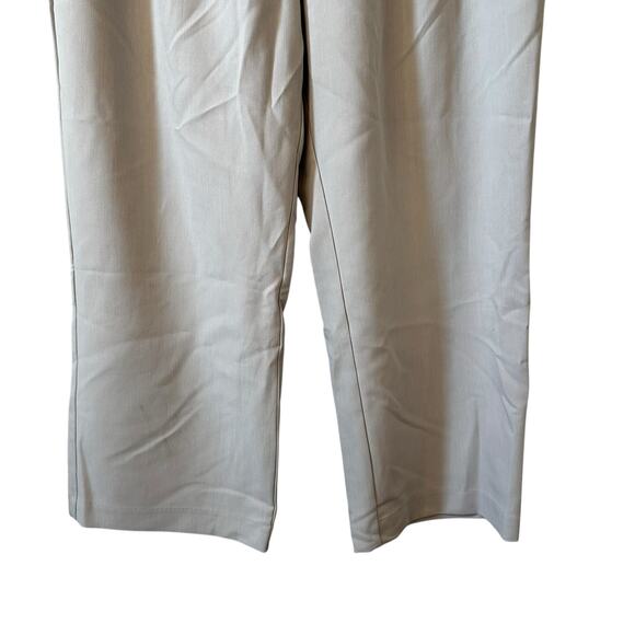 NWT ABERCROMBIE & FITCH Women's Curve Love Pleated Front Wide Leg Trouser Pants - Picture 4 of 12